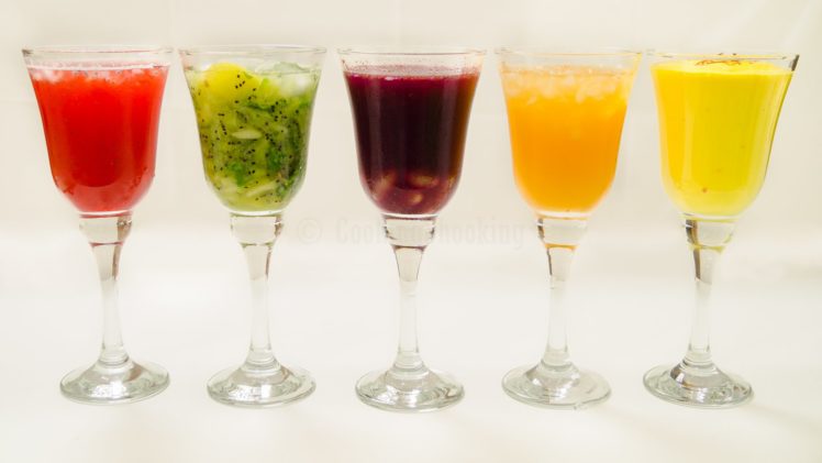 5 Drinks and Mocktails Recipe | Five Easy Refreshing Colorful Holi Recipes